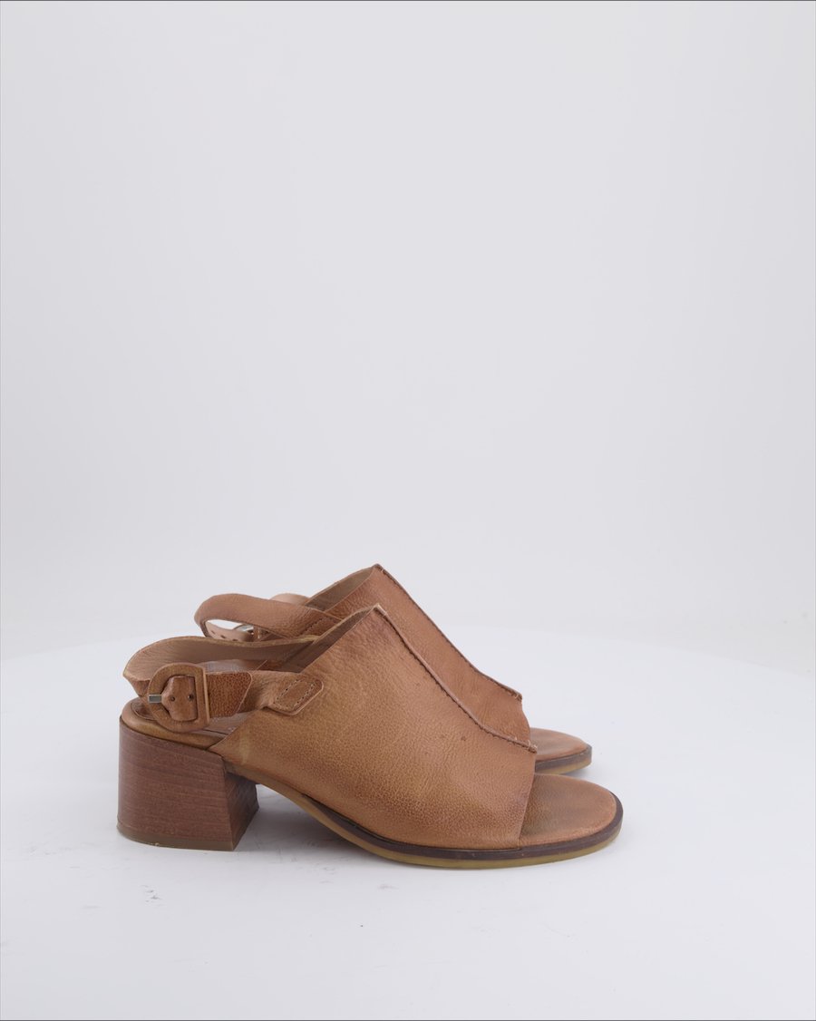 Mjus Heels Leather Camel Eu 37