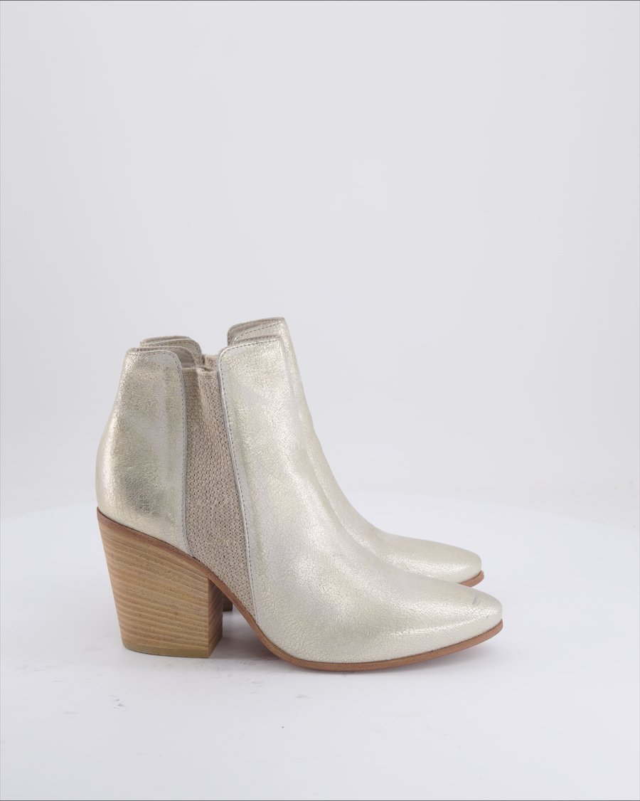 VIC Ankle Boots Leather Silver Eu 38.5