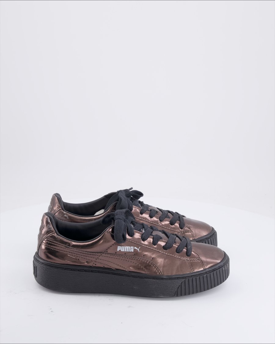 Puma Trainers Leather Bronze Eu 40