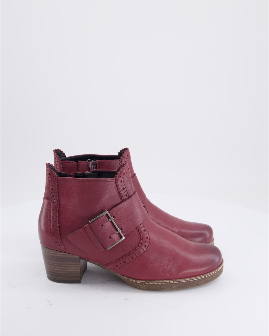 Gabor  Ankle Boots Leather Red Eu 39