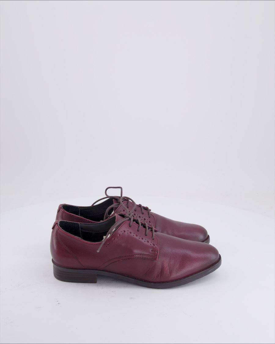 Varese Flats Leather Burgundy Eu 37