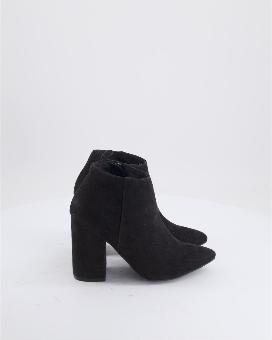 H&M Ankle Boots Suede Black Eu 36