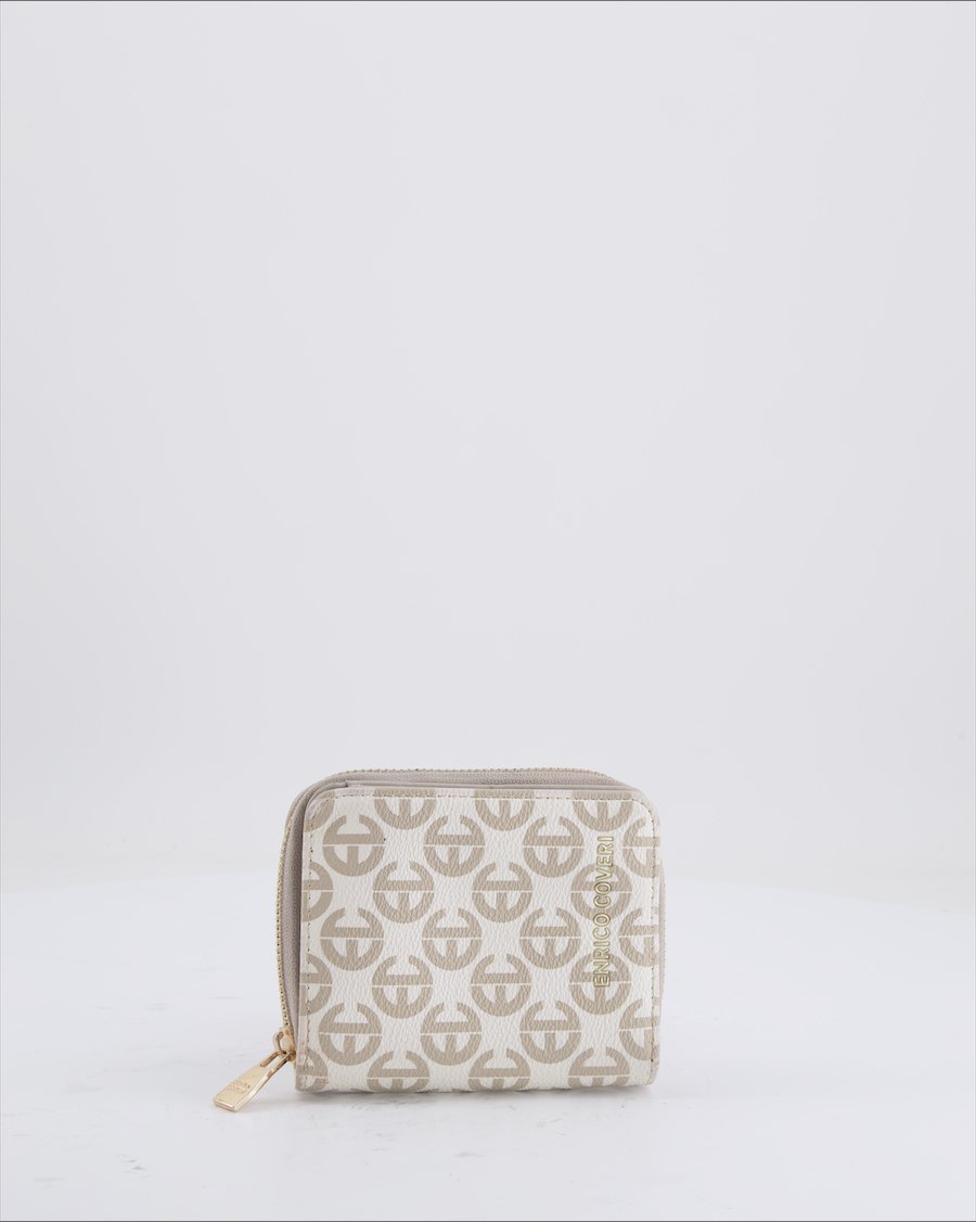 Enrico Coveri Wallet Polyurethane Beige