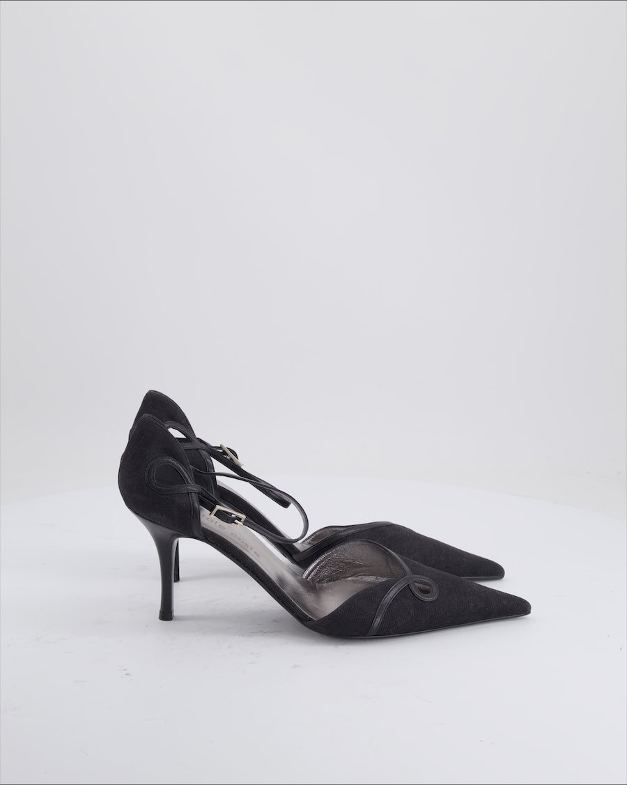 Natale Coste Heels Cloth Black Eu 38