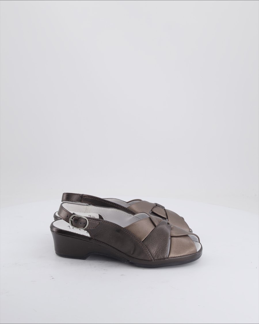 ACO Sandals Leather Anthracite Eu 37
