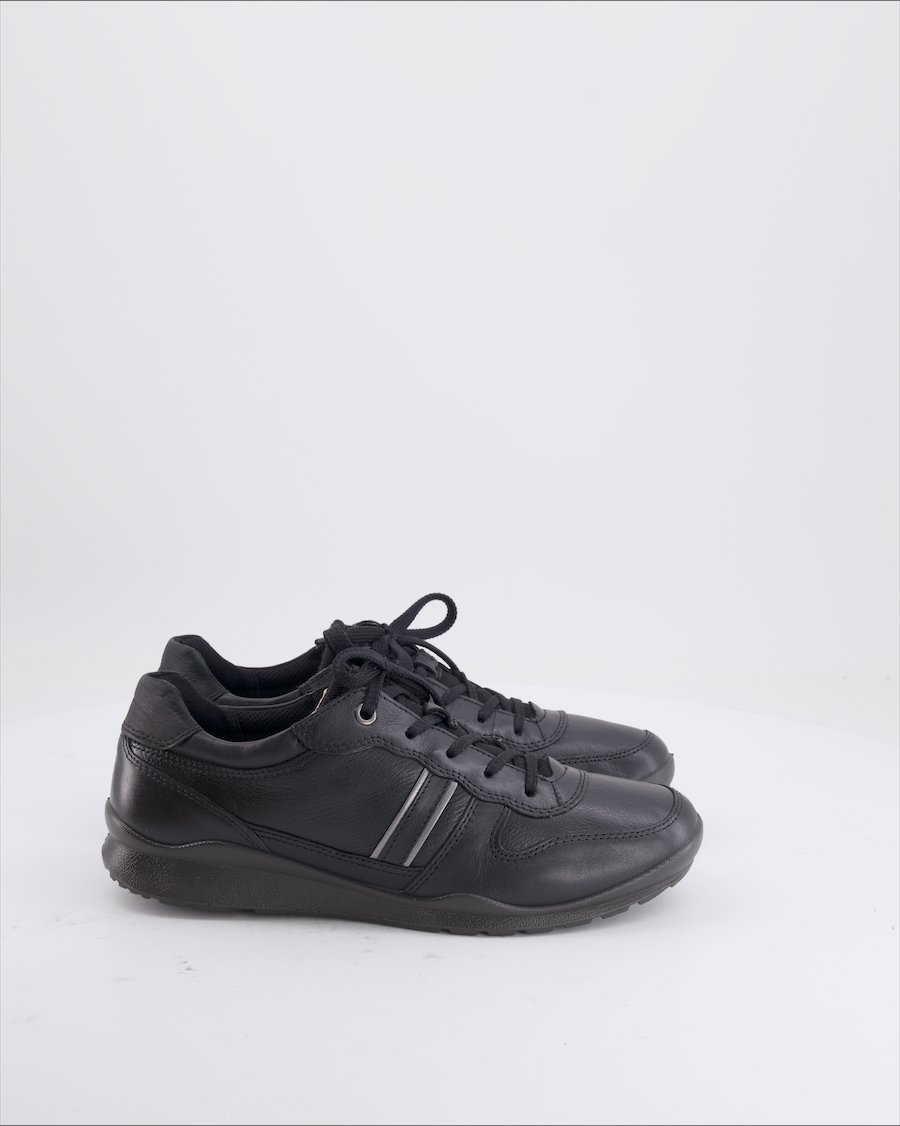 Ecco Trainers Leather Black Eu 39