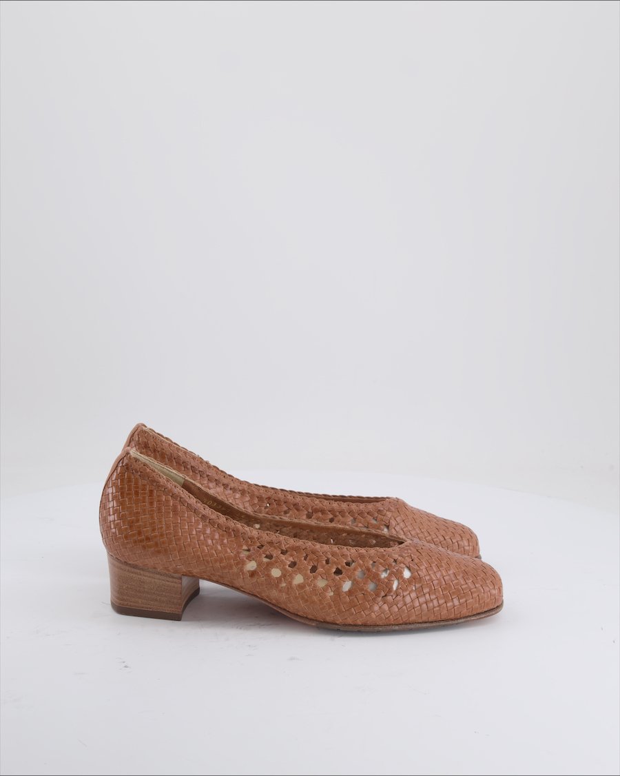 Hassia Heels Leather Camel Eu 40