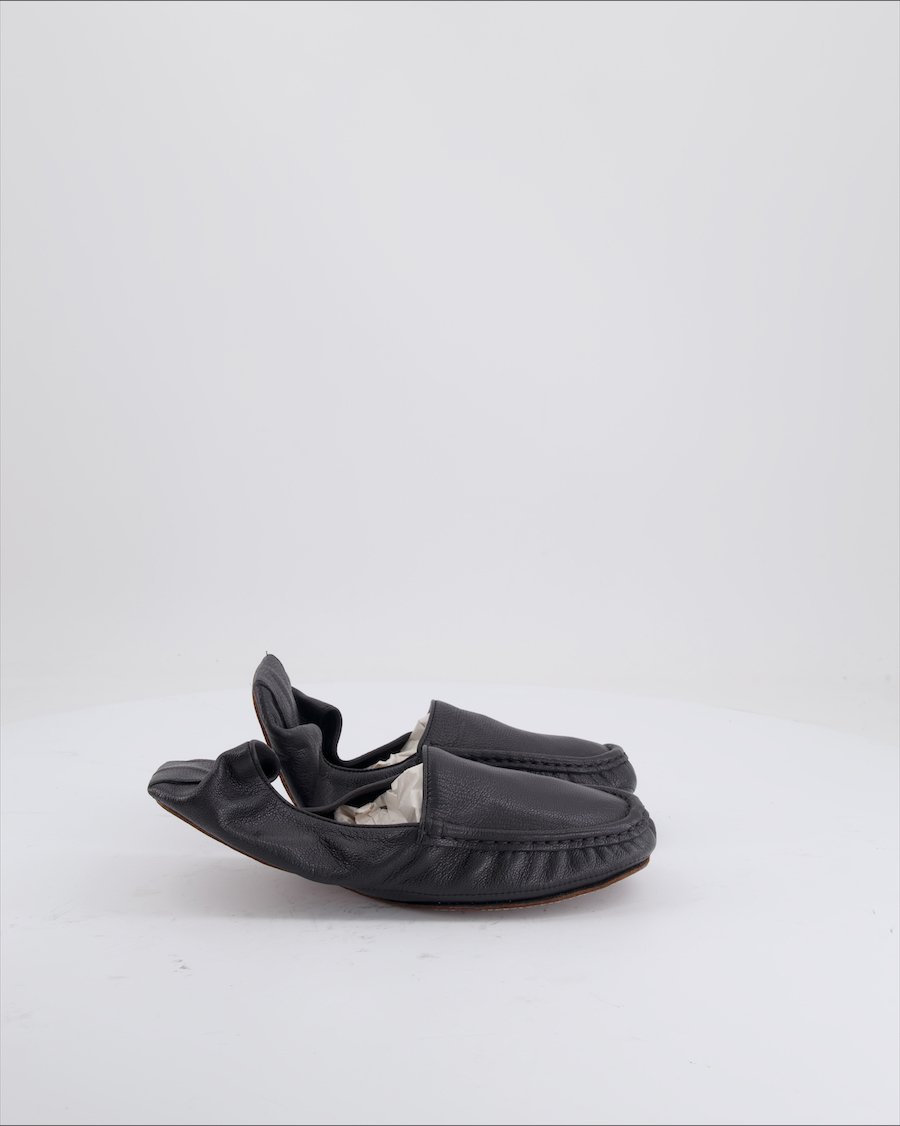 Herisana Flats Leather Black Eu 38