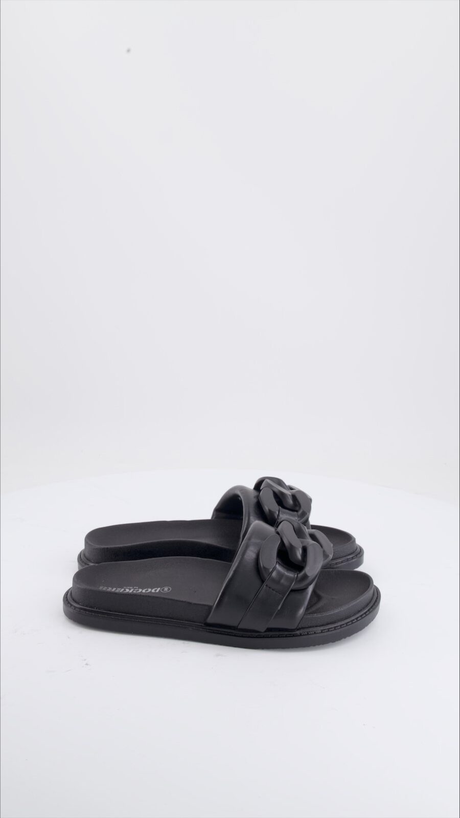 Dockers Sandals Polyurethane Black Eu 38