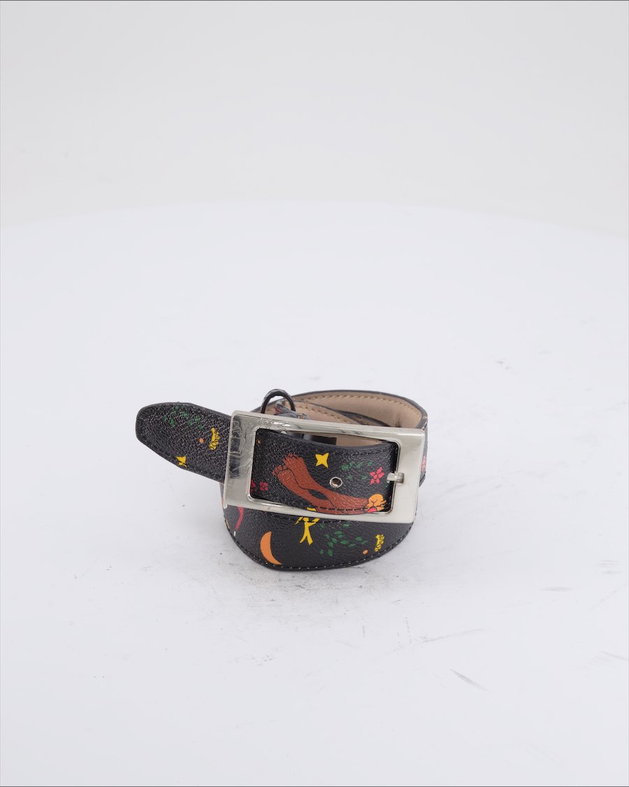Piero Guidi Belt Leather Black