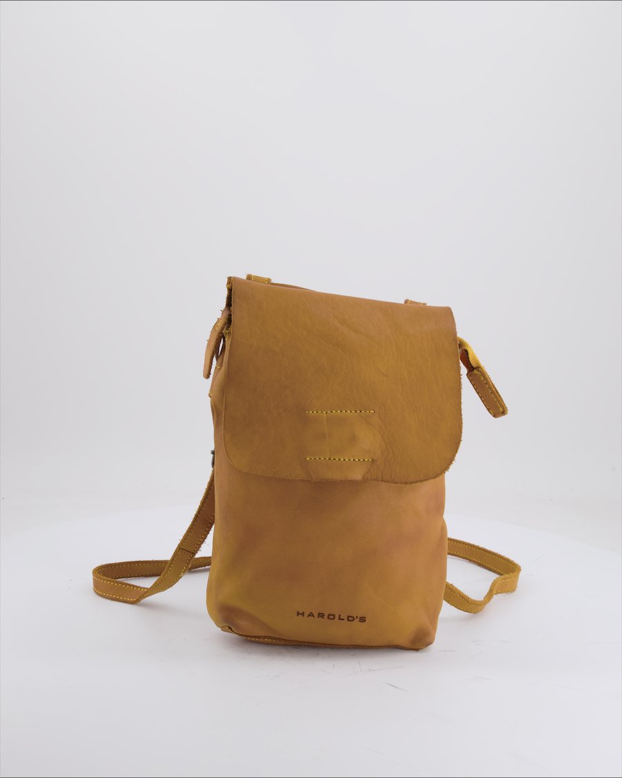 Harold's Crossbody Bag Leather Camel