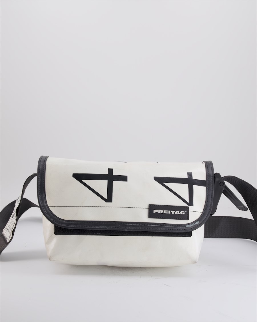 Freitag Crossbody Bag Plastic White