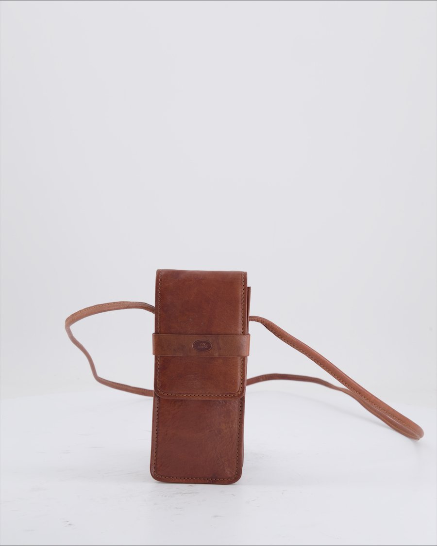 The Bridge Crossbody Bag Leather Brown