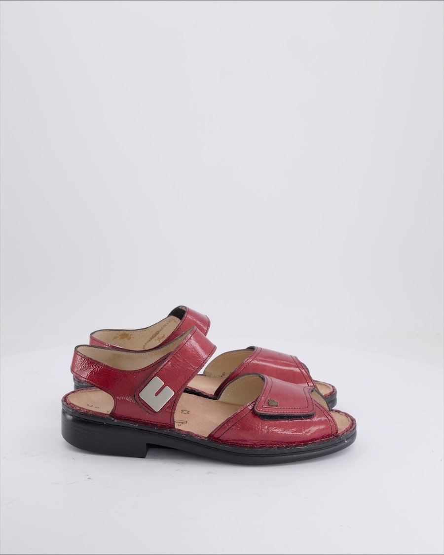 Finn Comfort Sandals Leather Red Eu 39