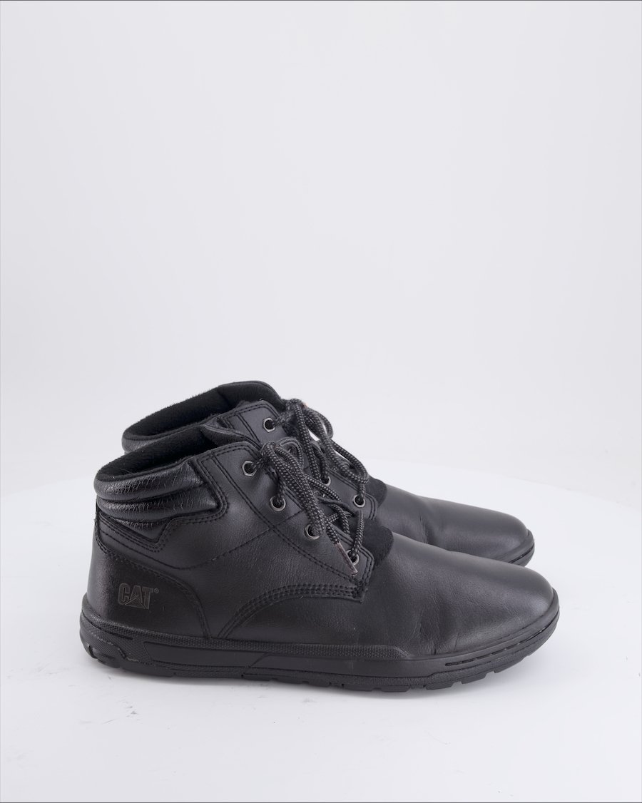 CAT Trainers Leather Black Eu 42