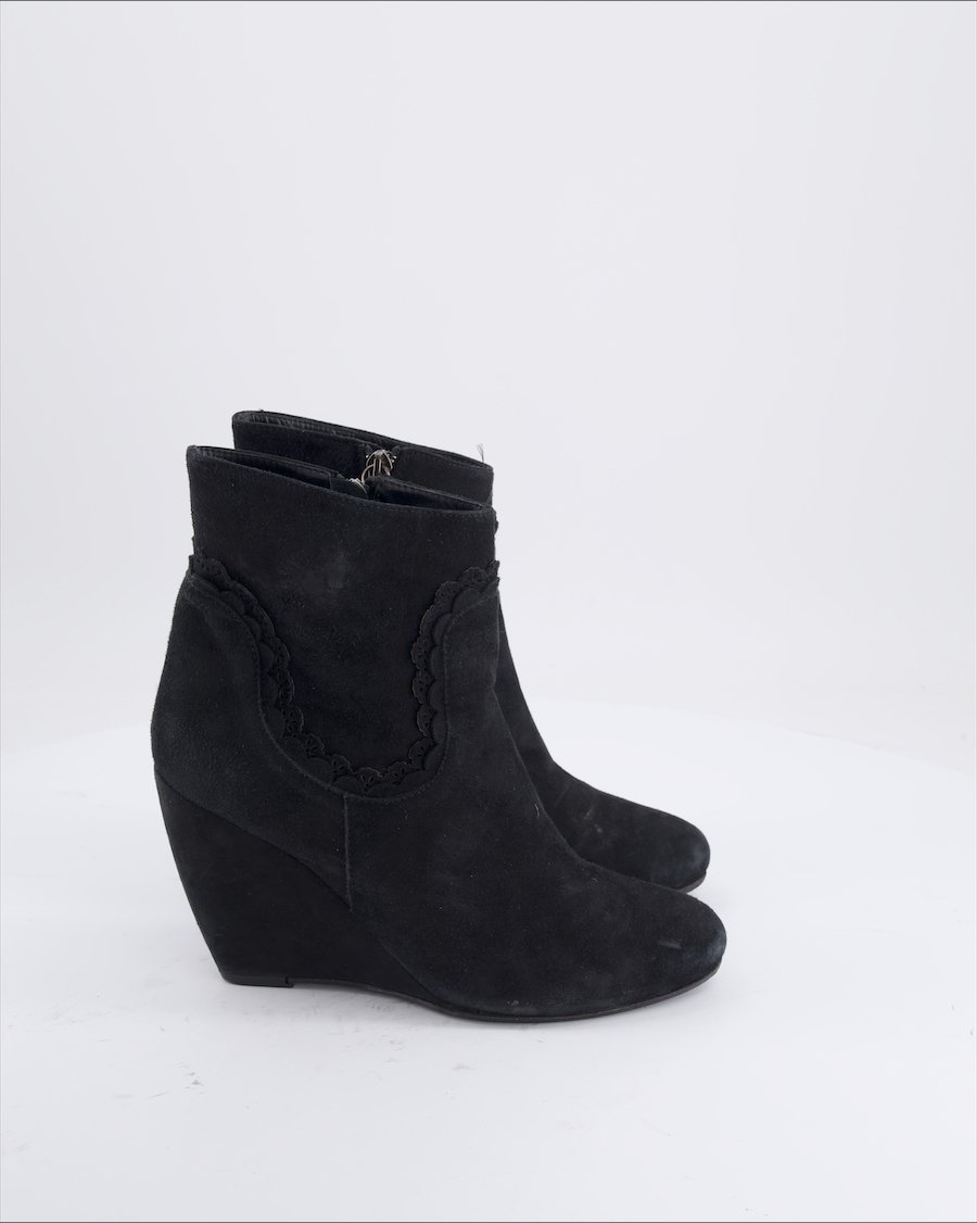Twinset Ankle Boots Suede Black Eu 39