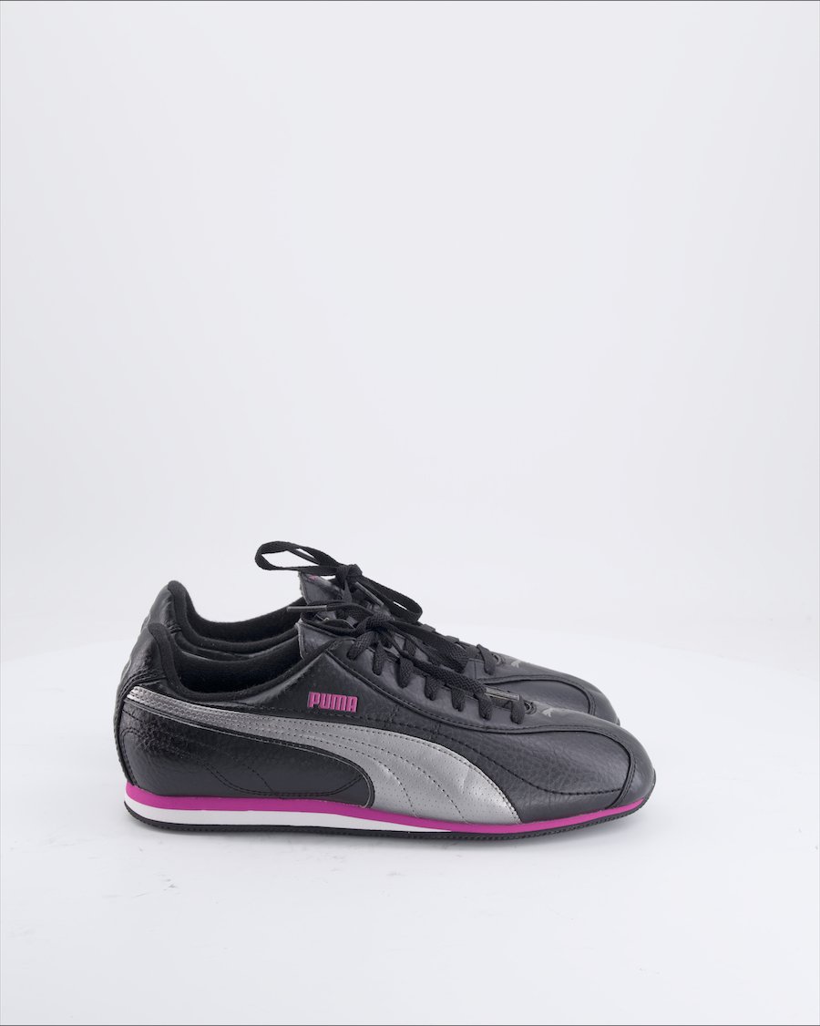 Puma Trainers Leather Black Eu 39
