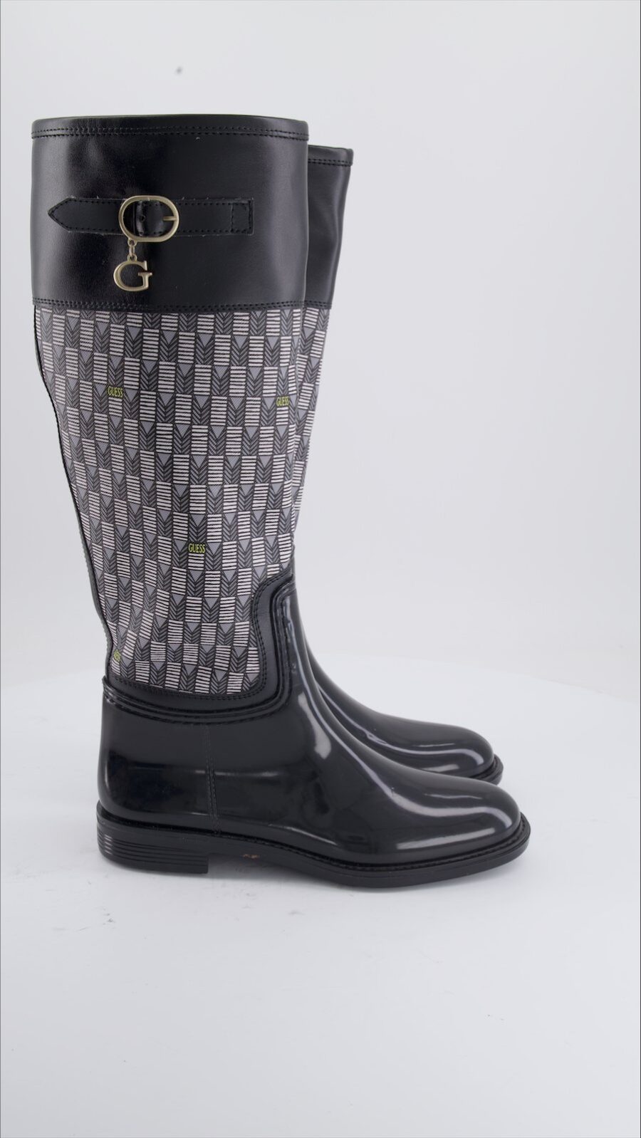 Guess Boots Leather Black Eu 36