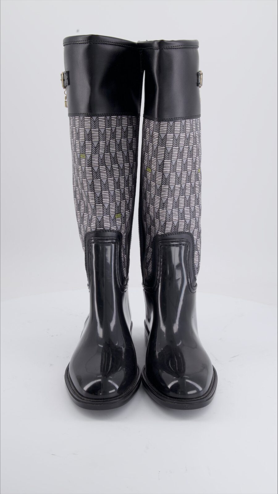 Guess Boots Leather Black Eu 36 - immagine 4