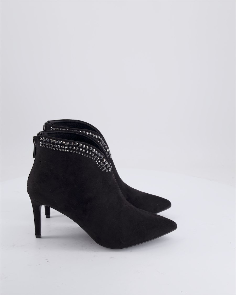 Buffalo Heels Suede Black Eu 38
