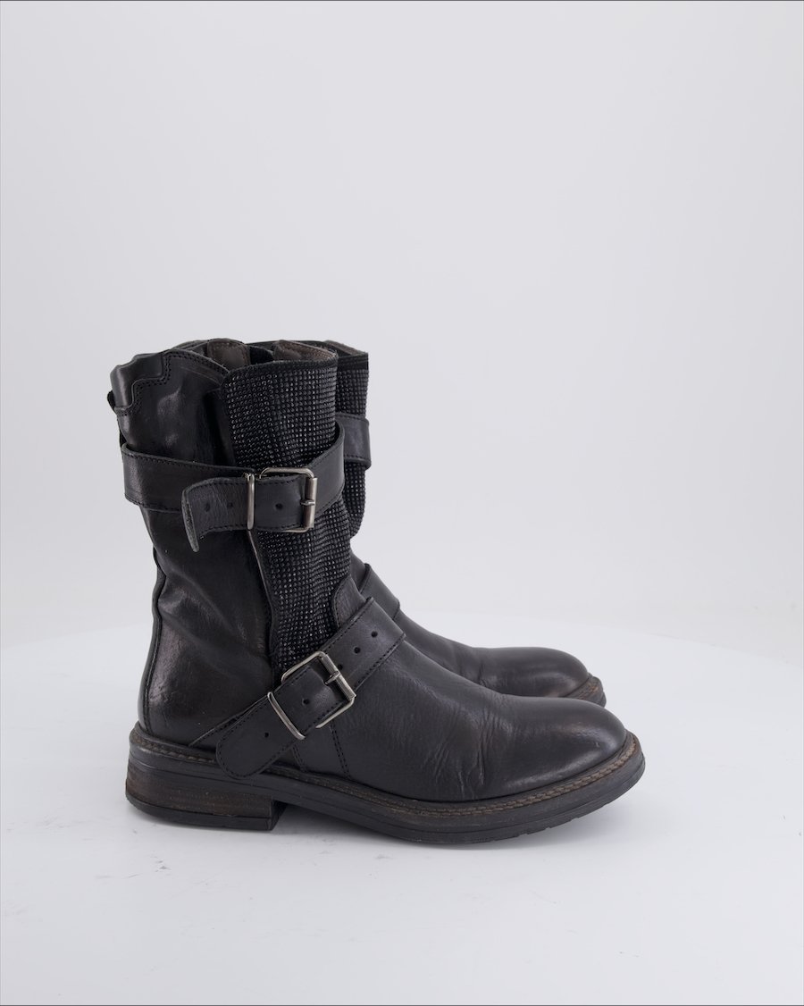 FRU.IT Ankle Boots Leather Black Eu 36