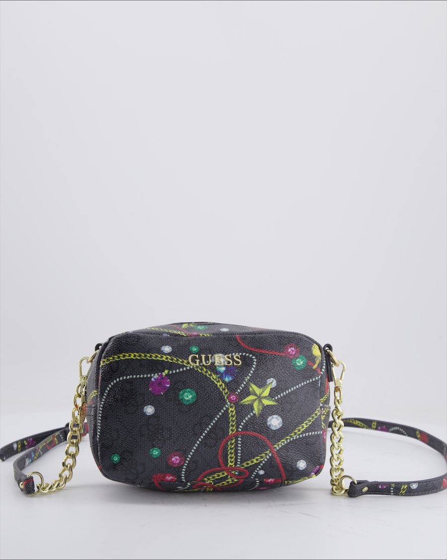 Guess Crossbody Bag Leather Multicolour