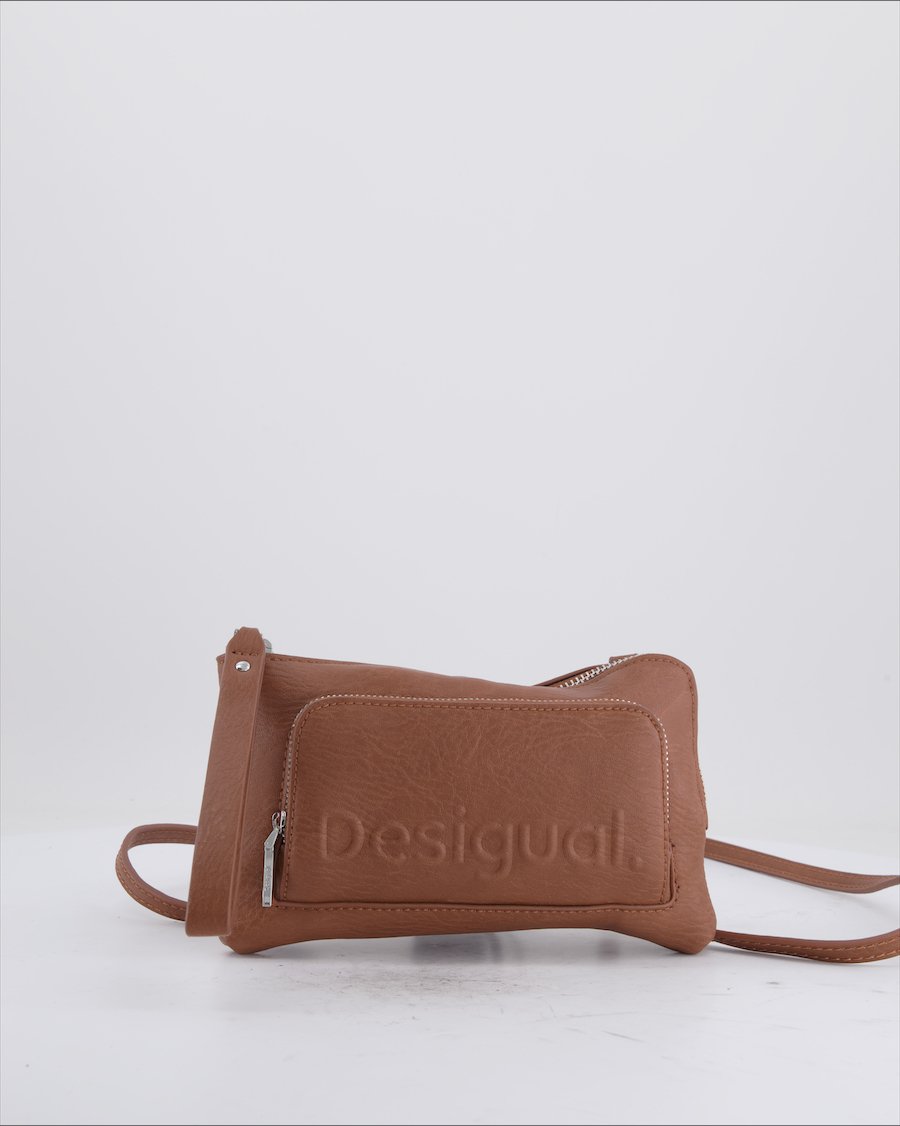 Desigual Crossbody Bag Leather Brown