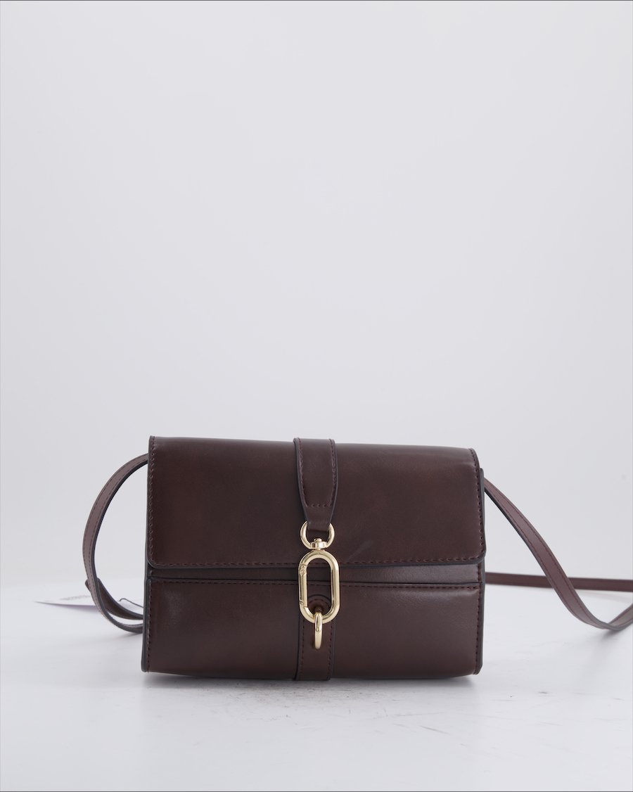 H&M Crossbody Bag Polyurethane Brown