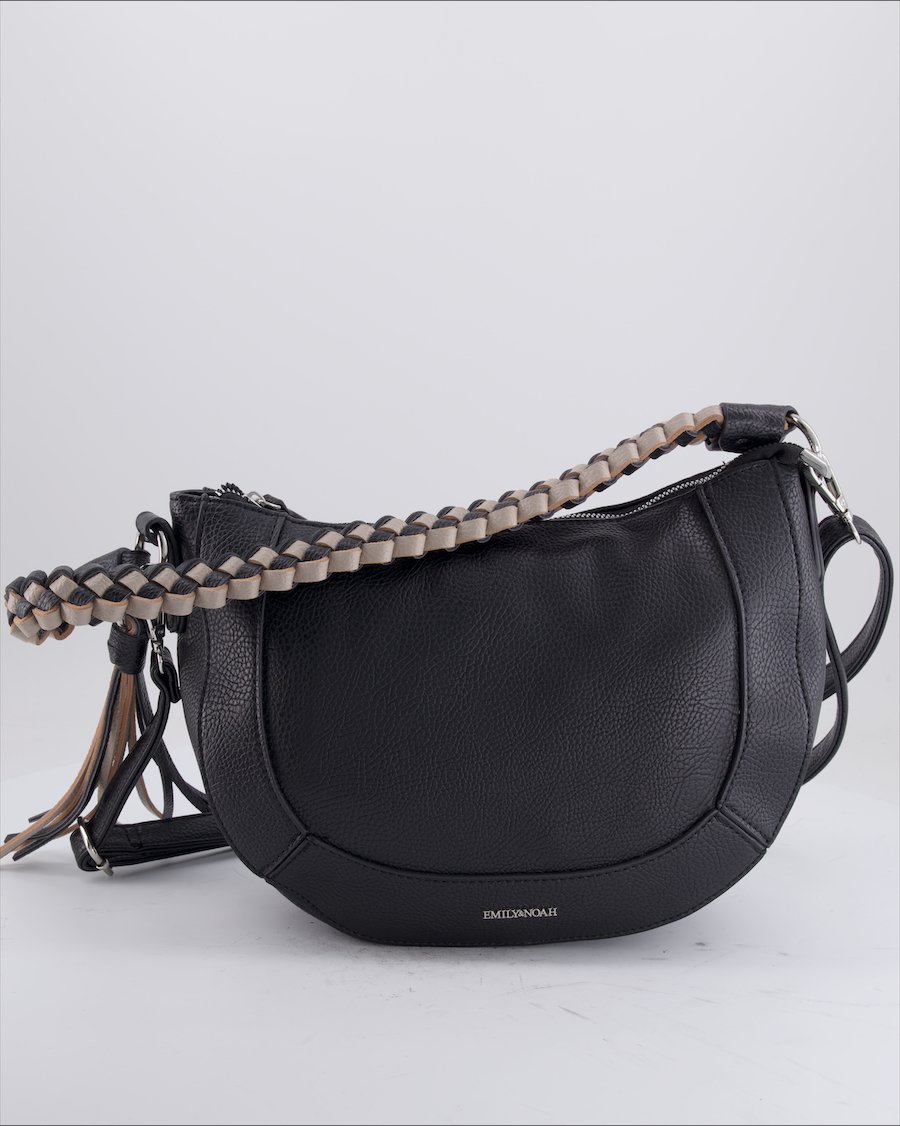 Emily & Noah Shoulder Bag Polyurethane Black