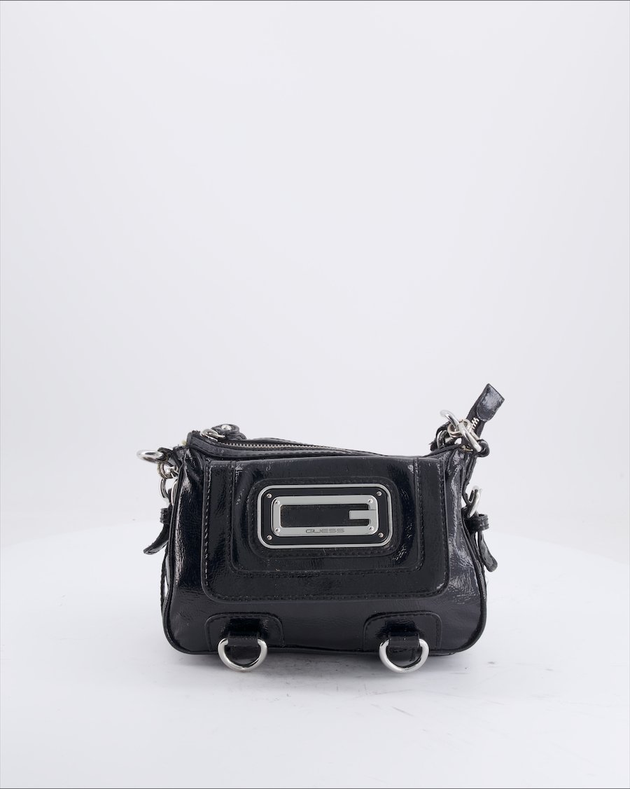 Guess Handbag Leather Black