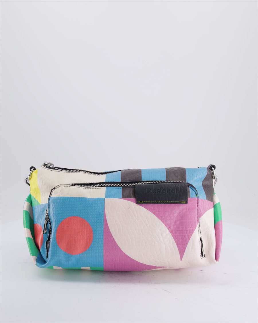 Desigual Shoulder Bag Leather Multicolour