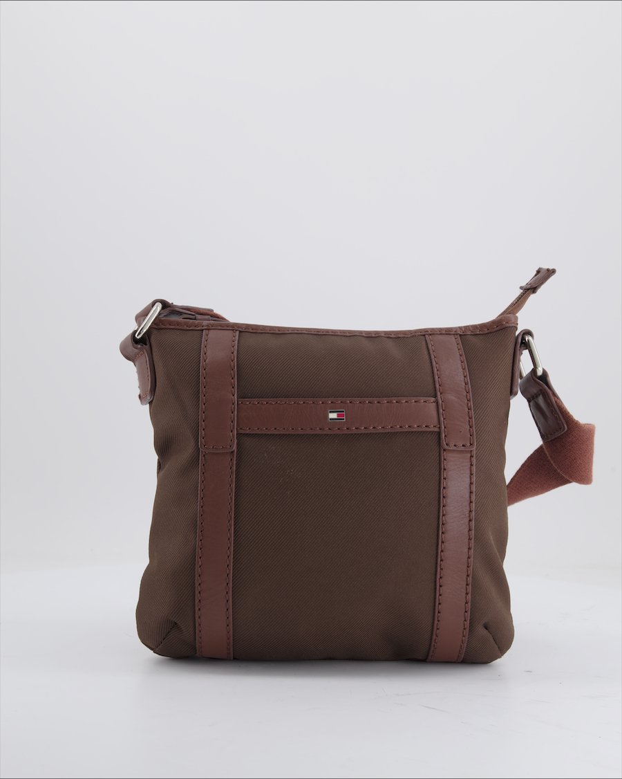 Tommy Hilfiger Crossbody Bag Cloth Brown