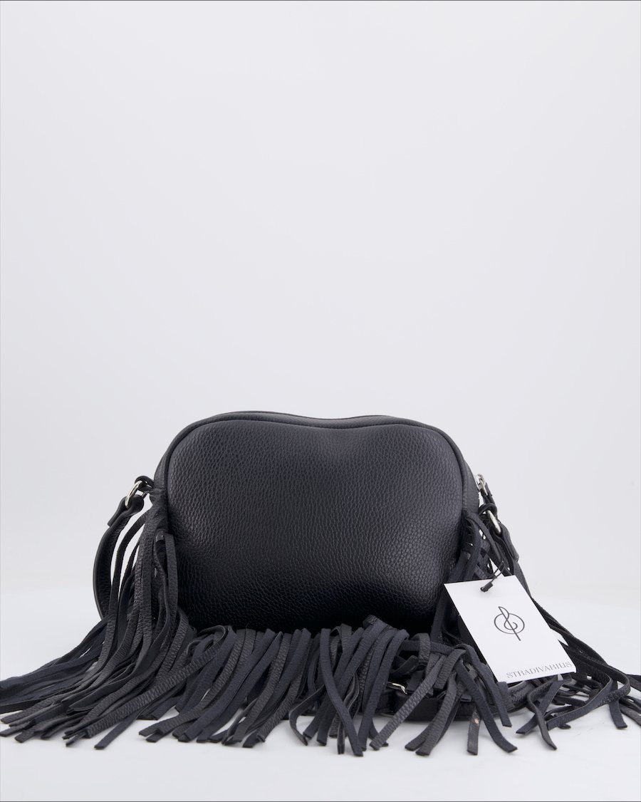 Stradivarius Crossbody Bag Polyurethane Black