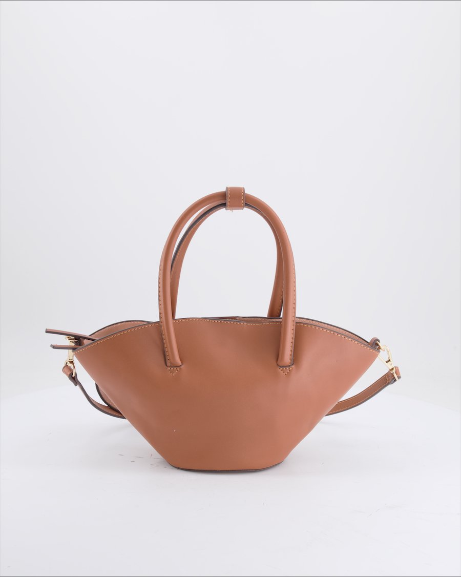 Mango Handbags Leather Brown