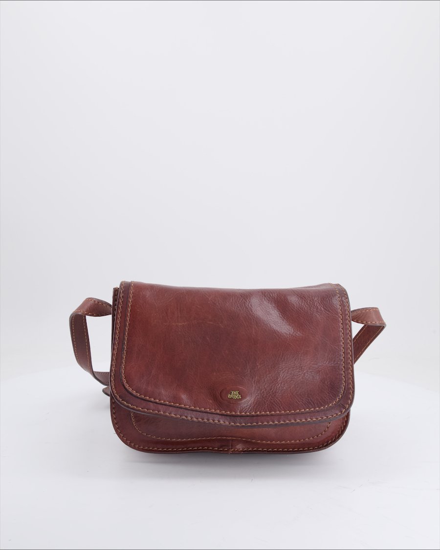 The Bridge Crossbody Bag Leather Brown
