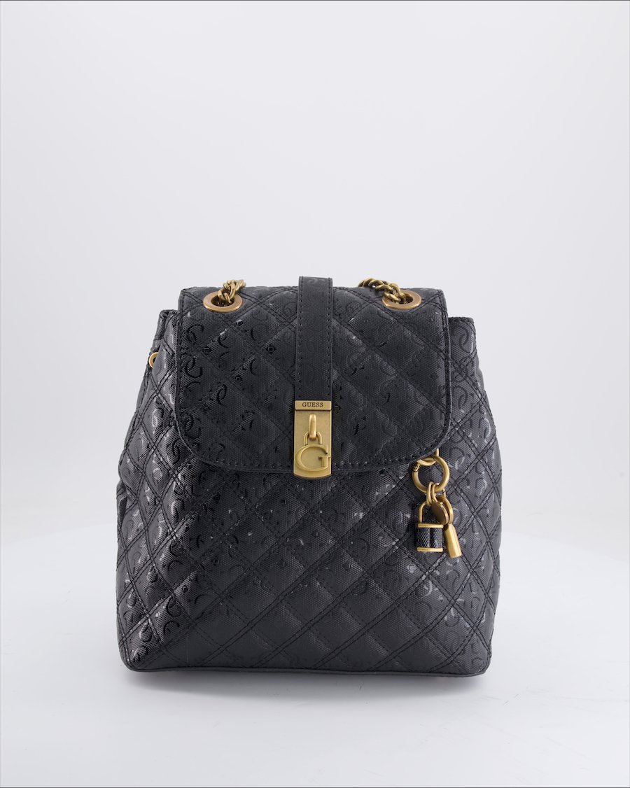 Guess Backpacks Leather Black