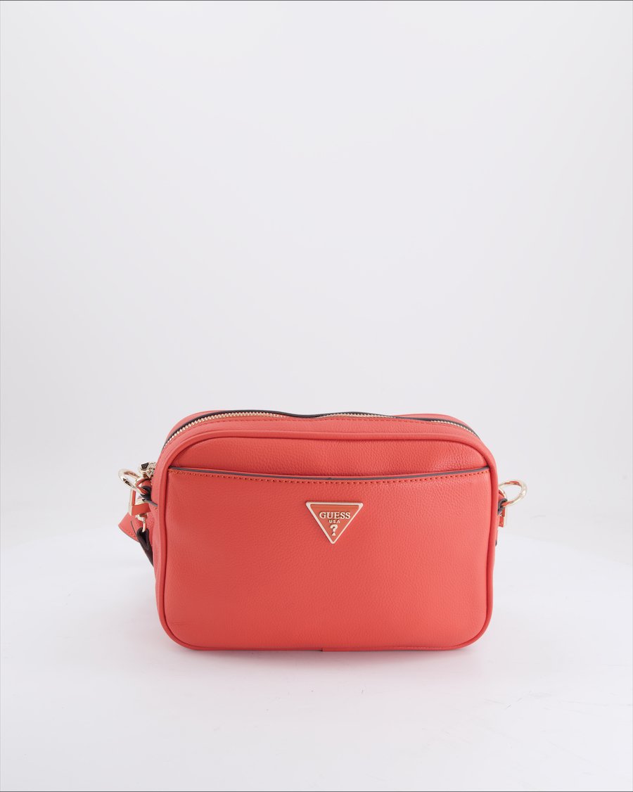 Guess Crossbody bag Leather Orange