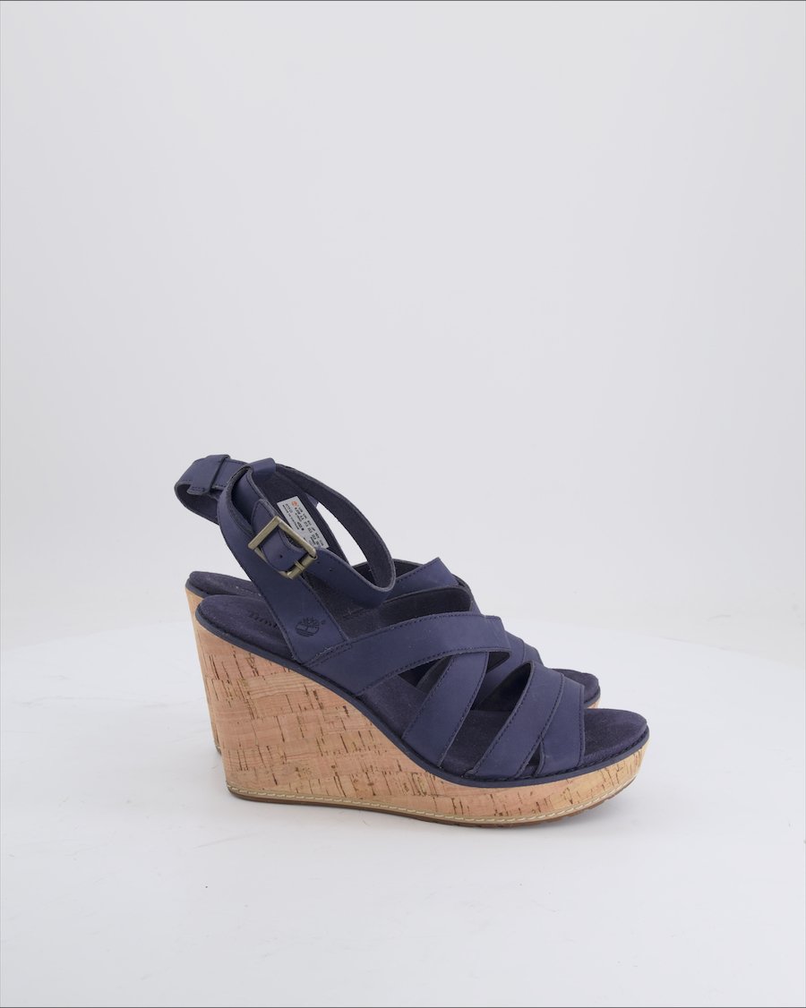 Timberland Wedges Leather Blue EU 37.5