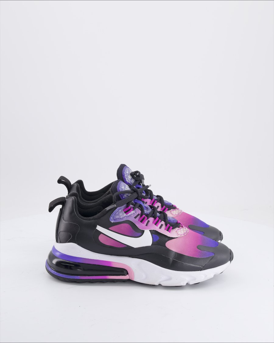 Nike Air Max 270 Trainers Leather Purple EU 38