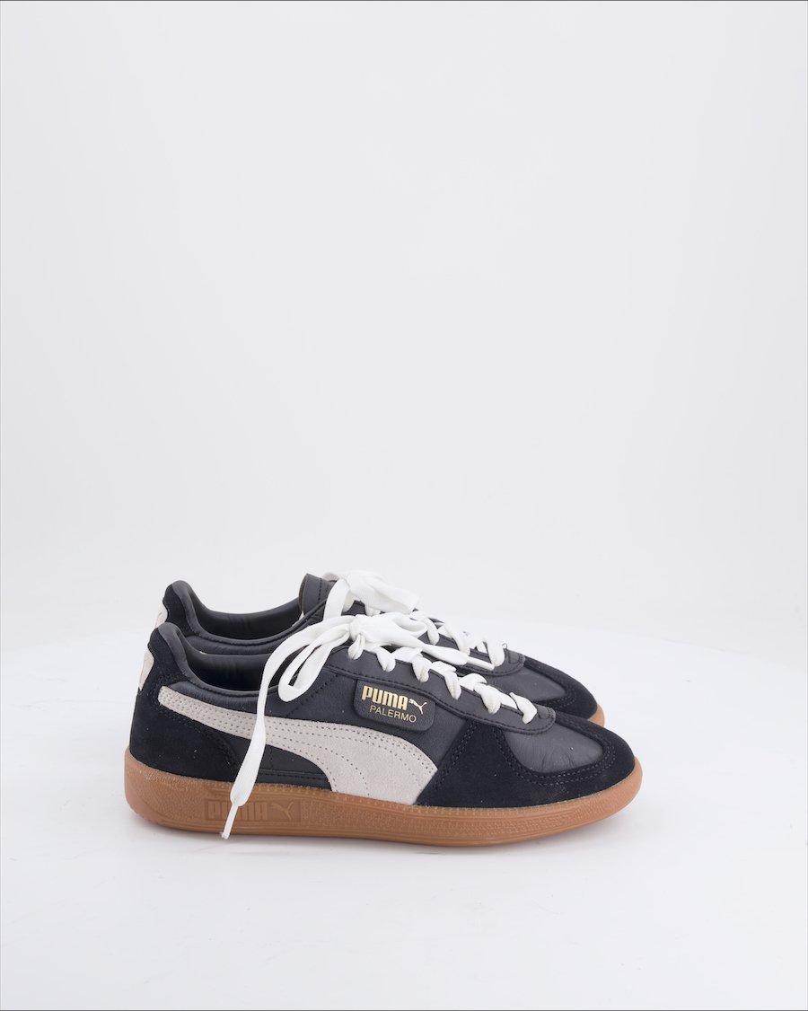 Puma Trainers Leather Black EU 37