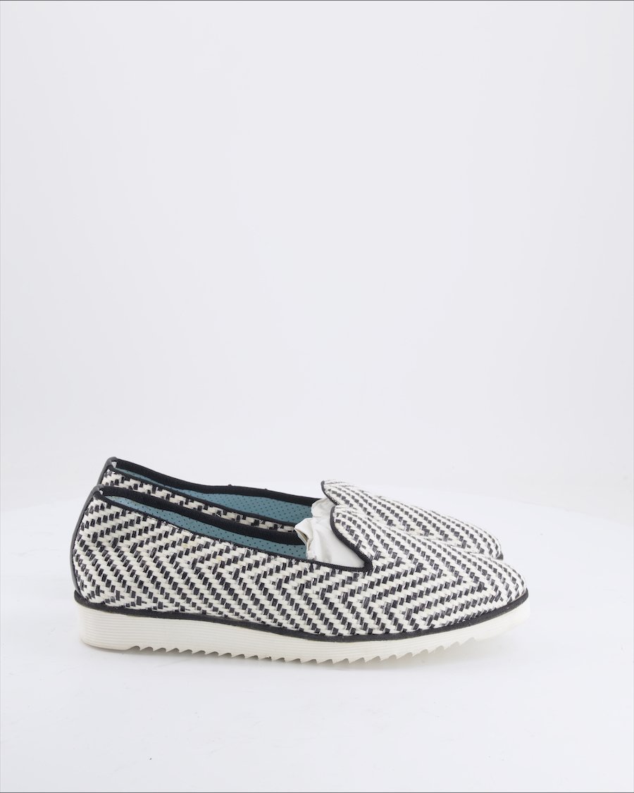Eva Picci Flats Cloth Black EU 41