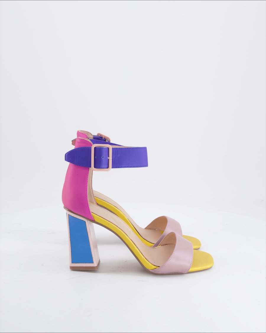 Barca Heels Leather Multicolour EU 39