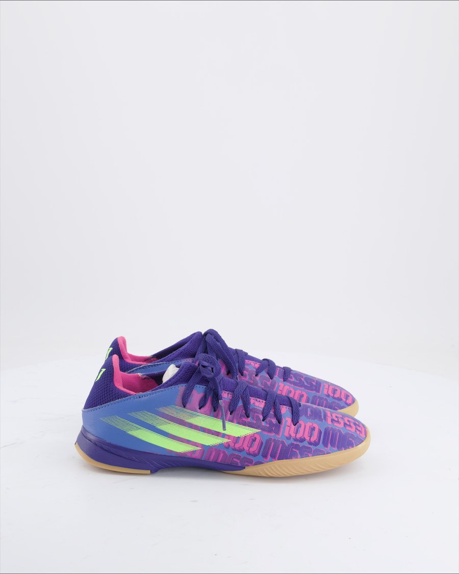 Adidas Trainers Leather Blue EU 37.5