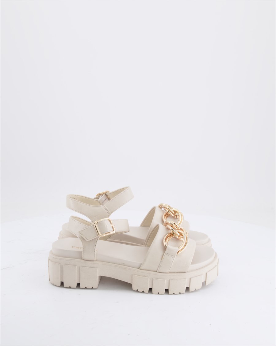 Catwalk Sandals Leather Beige EU 36