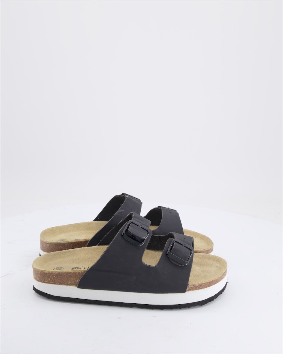 Natural Walk Sandals Leather Grey EU 40