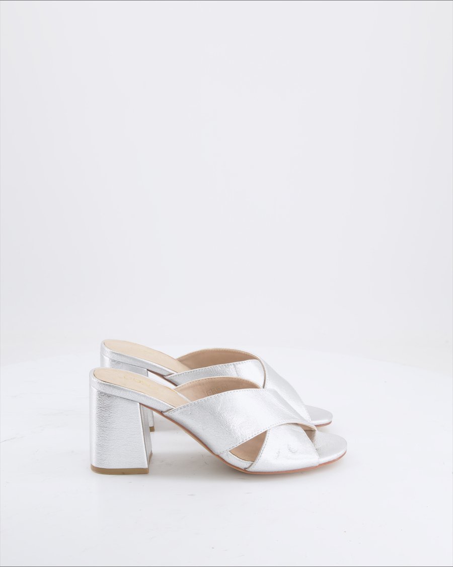 Obsel: Mules Polyurethane Silver EU 37
