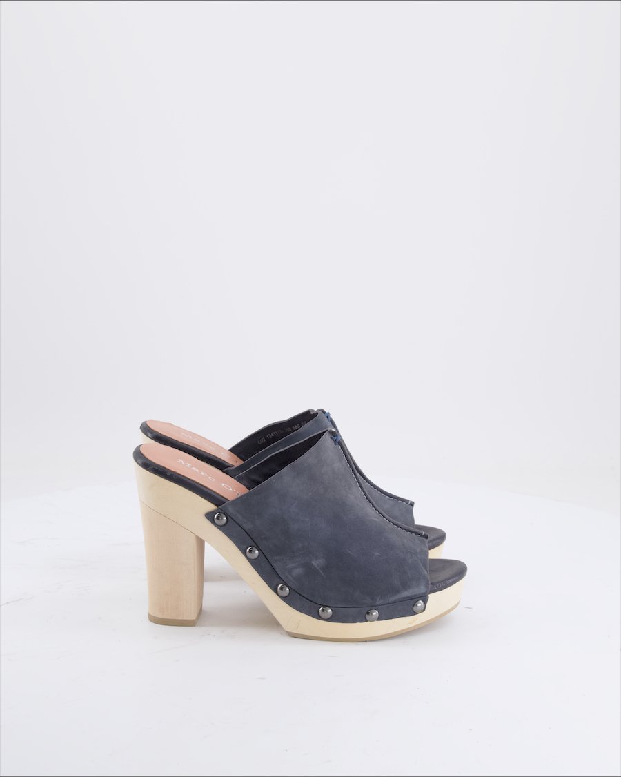 Marc O' Polo  Heels Suede Blue EU 37