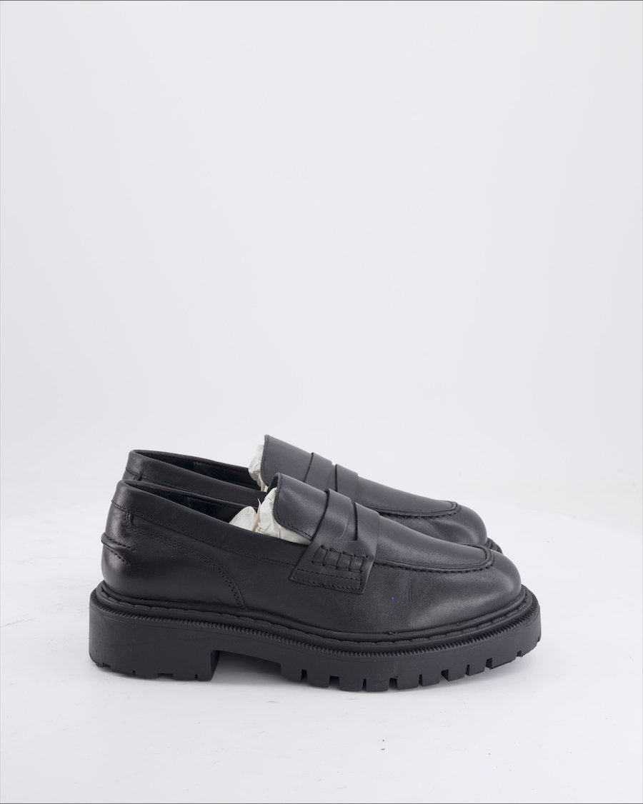 5Th Avenue Flats Leather Black EU 38