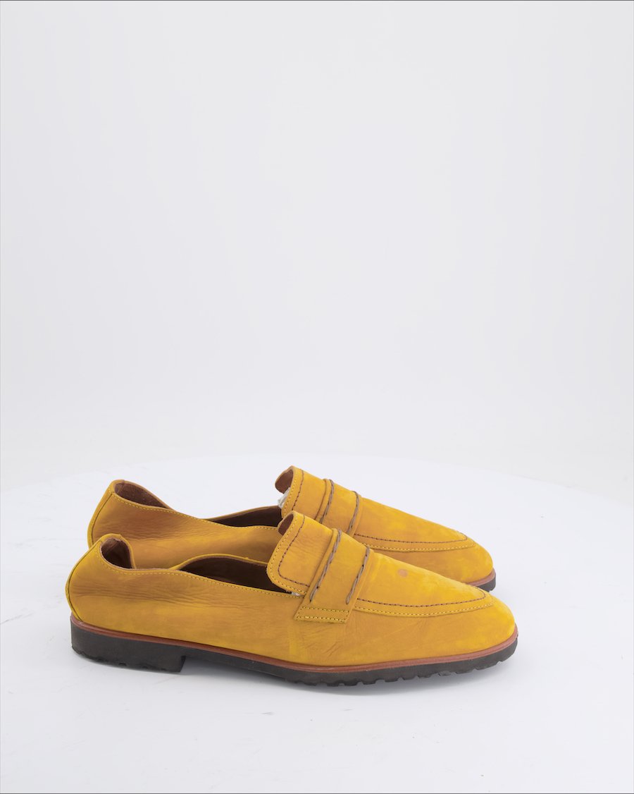 Paul Green Flats Suede Mustad Yellow EU 40