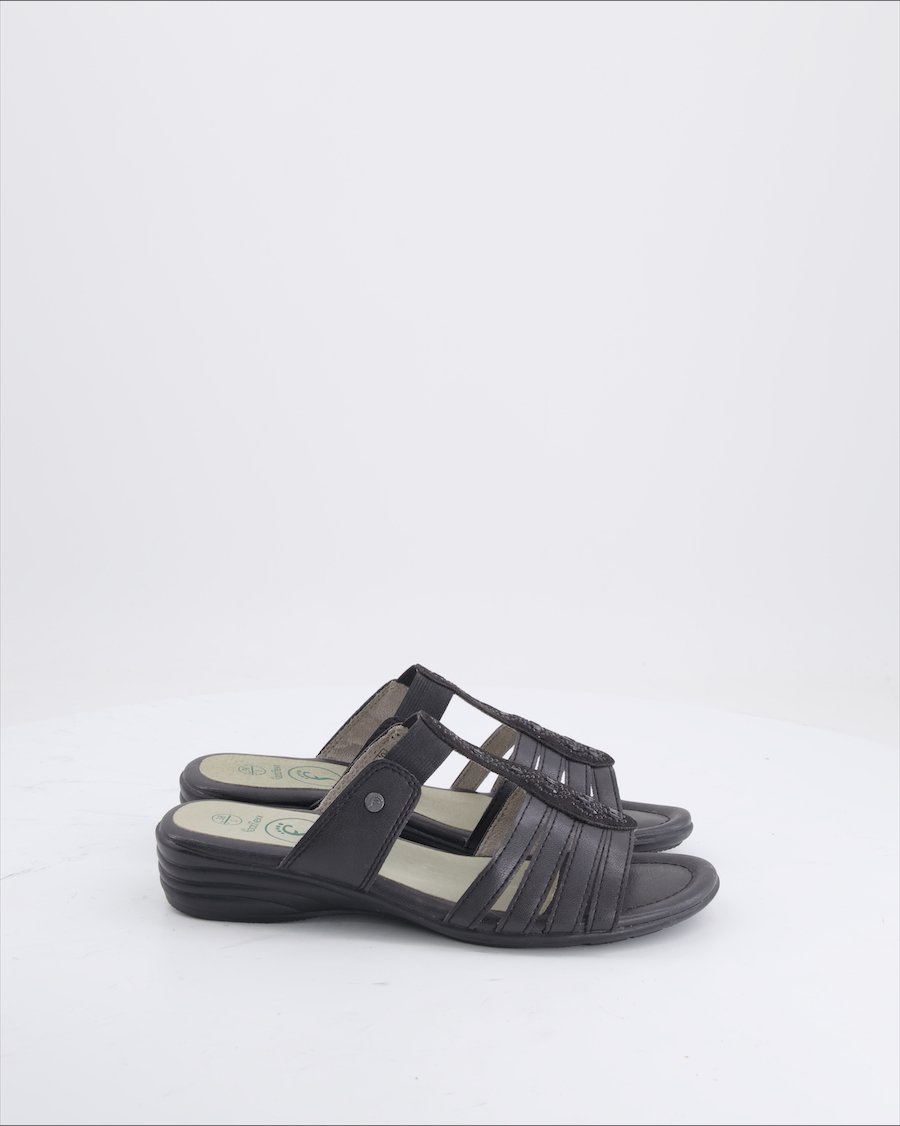 Footfiexx Sandals Leather Black EU 38